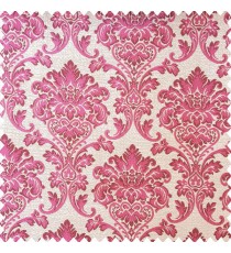 Pink and beige color beautiful traditional designs texture background swirls polyester main curtain